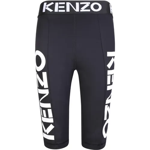 Blaue knielange Shorts für Frauen , Damen, Größe: XS - Kenzo - Modalova