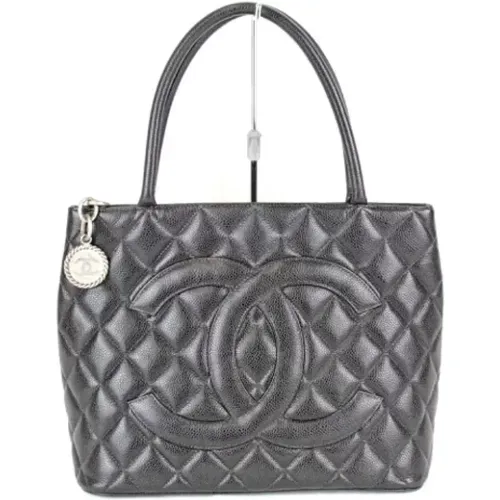 Pre-owned Tote Bags, female, , Size: ONE SIZE Pre-owned Leather totes - Chanel Vintage - Modalova