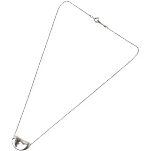 Pre-owned Jewellery, female, , Size: ONE SIZE Pre-owned Silver necklaces - Tiffany & Co. Pre-owned - Modalova