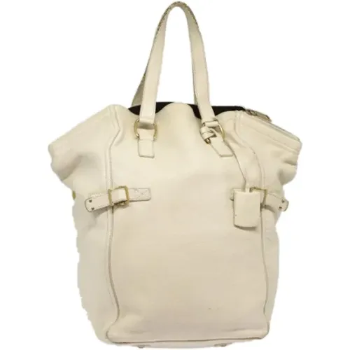 Pre-owned Tote Bags, female, , Size: ONE SIZE Pre-owned Leather handbags - Yves Saint Laurent Vintage - Modalova