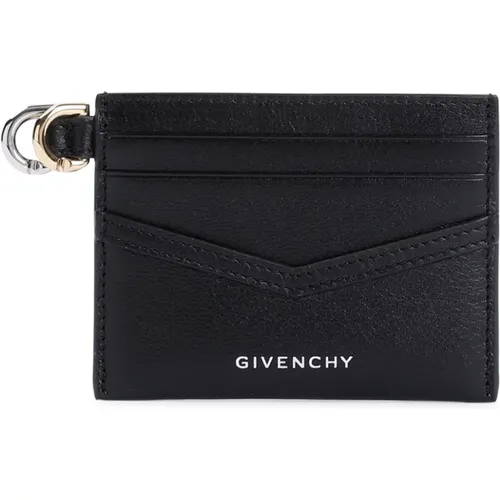 Leather Wallet Stylish Logo , female, Sizes: ONE SIZE - Givenchy - Modalova