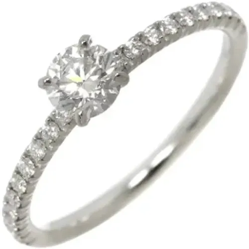 Pre-owned Jewellery, female, , Size: ONE SIZE Pre-owned Platinum rings - Cartier Vintage - Modalova