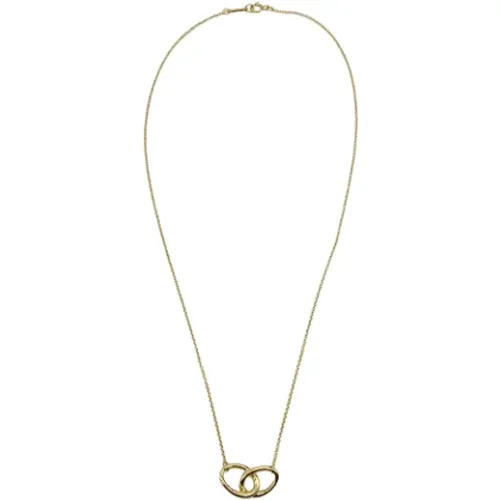 Pre-owned Jewellery, female, , Size: ONE SIZE Pre-owned Gold necklaces - Tiffany & Co. Pre-owned - Modalova