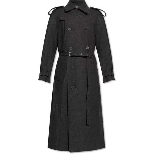 Trench Coats, male, , Size: L Woolen coat - JW Anderson - Modalova