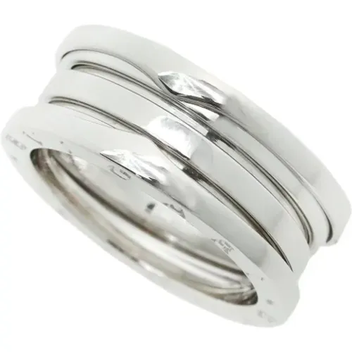 Pre-owned Jewellery, female, , Size: ONE SIZE Pre-owned White Gold rings - Bvlgari Vintage - Modalova