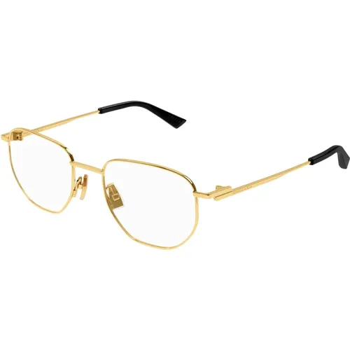 Modebrille Bv1301O Schwarz,Stilvolle Brille Bv1301O Schwarz - Bottega Veneta - Modalova