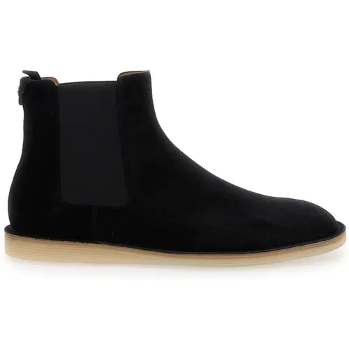 Chelsea Boots, male, , Size: 9 US Boots with Rubber Sole - Dolce & Gabbana - Modalova