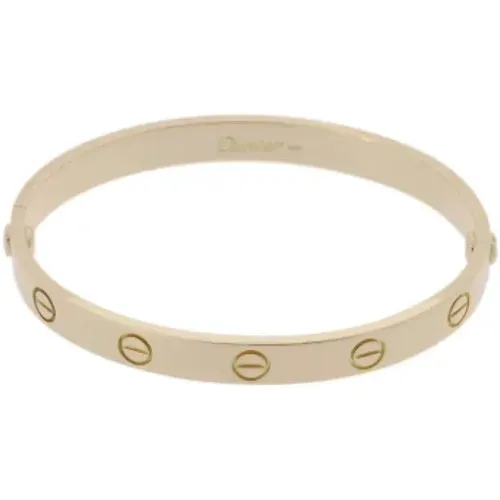 Pre-owned Jewellery, female, , Size: ONE SIZE Pre-owned Gold bracelets - Cartier Vintage - Modalova