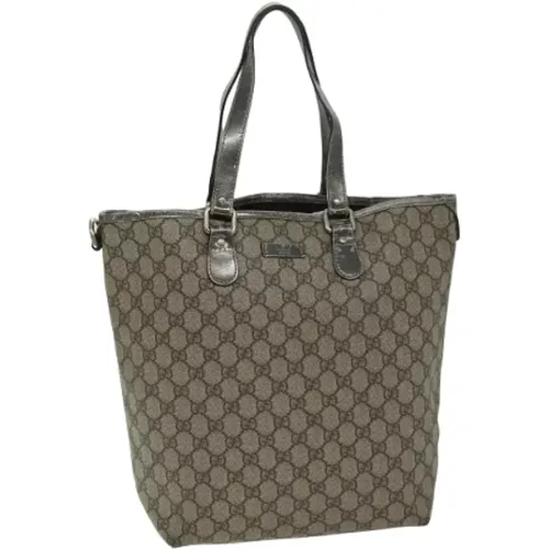 Pre-owned Tote Bags, female, , Size: ONE SIZE Pre-owned Leather totes - Gucci Vintage - Modalova