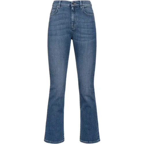 Flared Jeans , Damen, Größe: W31 - pinko - Modalova
