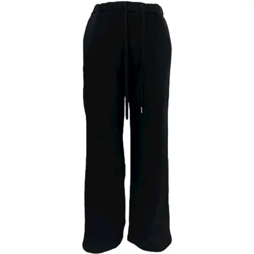 Wide Trousers, female, , Size: M Slim Fit Trousers - Iceberg - Modalova