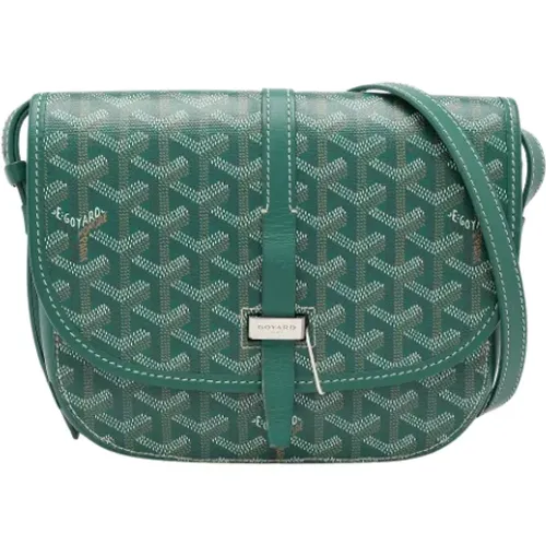 Pre-owned Cross Body Bags, female, , Size: ONE SIZE Pre-owned Leather shoulder-bags - Goyard Vintage - Modalova