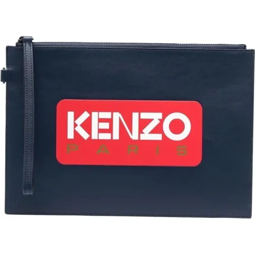 Large clutch , male, Sizes: ONE SIZE - Kenzo - Modalova