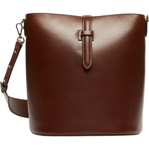 Retro Bucket Leder Crossbody Tasche - Max Mara Weekend - Modalova