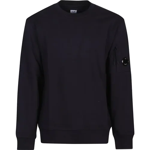 Erhöhter Linsen-Sweatshirt , Herren, Größe: M - C.P. Company - Modalova