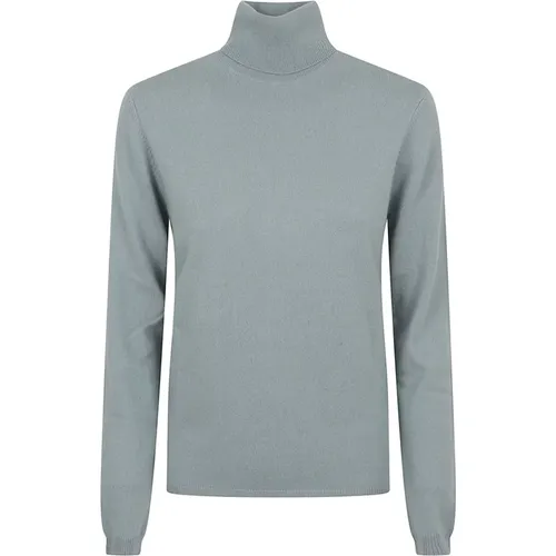 Cashmere Knitwear, female, , Size: L Grey Sweater Aw25 - allude - Modalova