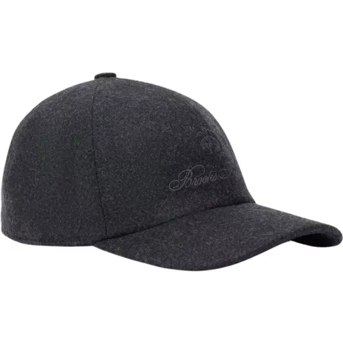 Woll- und Kaschmir-Logo-Baseballkappe , unisex, Größe: ONE Size - Brooks Brothers - Modalova