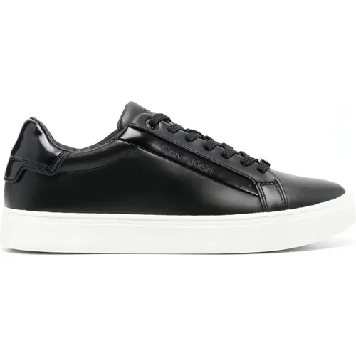 Leather Sneakers for Women , female, Sizes: 5 UK, 3 UK, 6 UK - Calvin Klein - Modalova