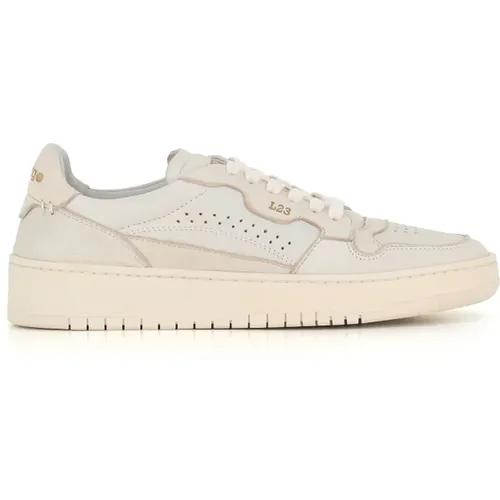 Leather Sneakers Rubber Sole , female, Sizes: 6 UK, 4 UK, 3 UK, 5 UK - Lemargo - Modalova