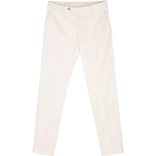 Textured Cotton Trousers , male, Sizes: XL, 2XL - Luigi Bianchi Mantova - Modalova