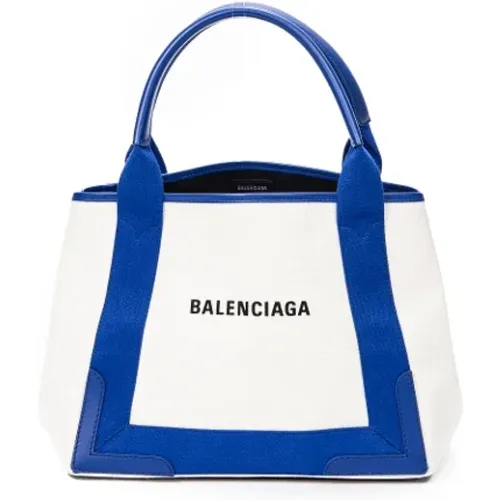 Pre-owned Tote Bags, female, , Size: ONE SIZE Pre-owned Canvas balenciaga-bags - Balenciaga Vintage - Modalova