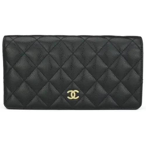 Pre-owned Leather wallets , female, Sizes: ONE SIZE - Chanel Vintage - Modalova