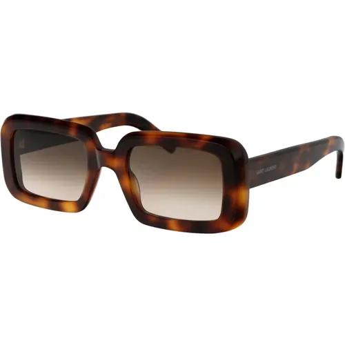 Stylish Sunglasses SL 534 Sunrise , unisex, Sizes: 52 MM - Saint Laurent - Modalova