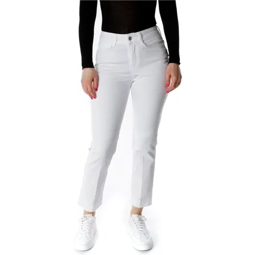 Speak Cropped Slim Fit Midwaist Jeans , Damen, Größe: W31 L34 - drykorn - Modalova