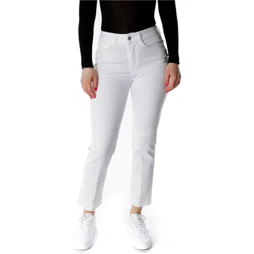 Speak Cropped Slim Fit Midwaist Jeans , Damen, Größe: W25 L32 - drykorn - Modalova