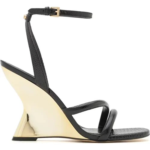 Nadina Wedge Sandals , female, Sizes: 6 UK, 6 1/2 UK, 5 1/2 UK - Michael Kors - Modalova