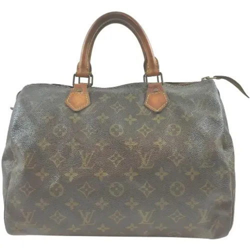 Pre-owned Handbags, female, , Size: ONE SIZE Vintage Monogram Speedy 30 Handbag - Louis Vuitton Vintage - Modalova