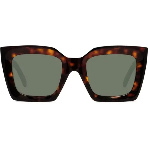 Oversized Sonnenbrille mit quadratischem Rahmen , unisex, Größe: ONE Size - Celine - Modalova