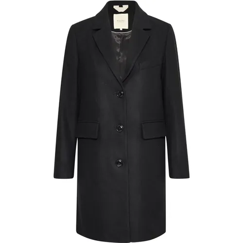 Klassische Schwarze Jacke Leanettepw Otw , Damen, Größe: XL - Part Two - Modalova