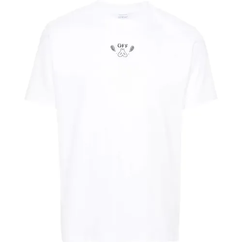Bandana Arr Slim T-Shirt Off White - Off White - Modalova