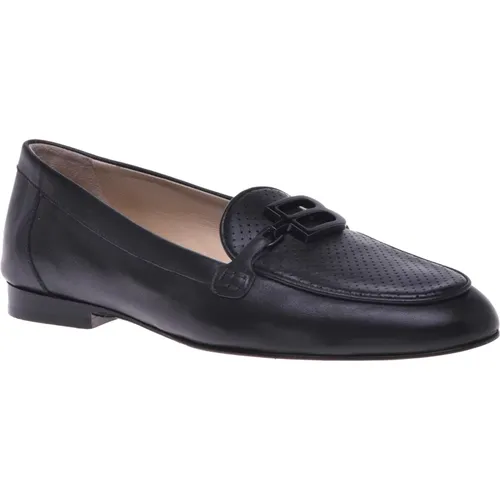 Loafer in black calfskin Baldinini - Baldinini - Modalova