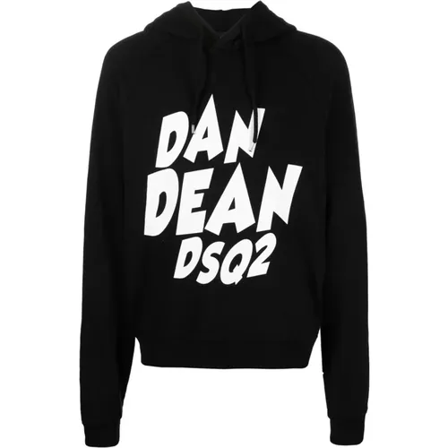 Man's Sweatshirt Made in Italy , male, Sizes: S, L, 2XL - Dsquared2 - Modalova