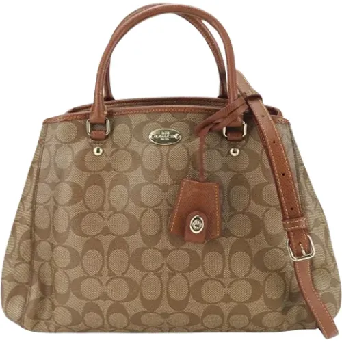 Pre-owned Handbags, female, , Size: ONE SIZE Pre-owned Canvas handbags - Coach Pre-owned - Modalova