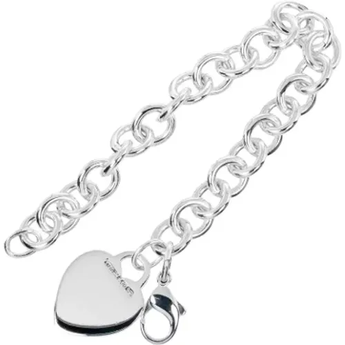 Pre-owned Jewellery, female, , Size: ONE SIZE Pre-owned Silver bracelets - Tiffany & Co. Pre-owned - Modalova