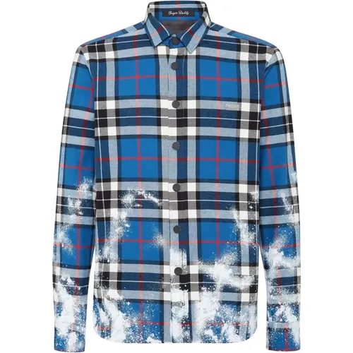 Casual Shirts, male, , Size: S Shirts - Philipp Plein - Modalova