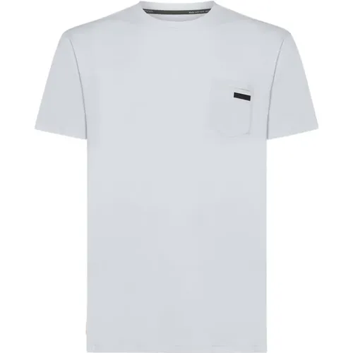 Pocket T-Shirt Revo Bianca , male, Sizes: 3XL - RRD - Modalova