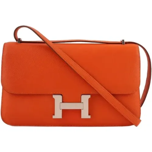 Pre-owned Canvas crossbody-bags , female, Sizes: ONE SIZE - Hermès Vintage - Modalova