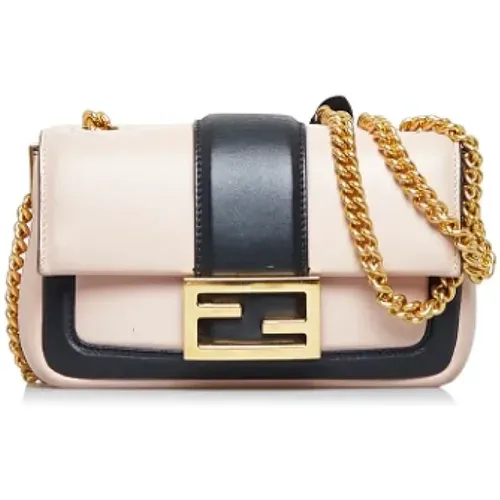 Pre-owned Cross Body Bags, female, , Size: ONE SIZE Pre-owned Leather fendi-bags - Fendi Vintage - Modalova