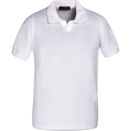 Knitwear,Lässiges Polo-Shirt für Smart-Casual Outfit - Moorer - Modalova