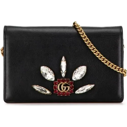 Pre-owned Cross Body Bags, female, , Size: ONE SIZE Pre-owned Leather gucci-bags - Gucci Vintage - Modalova