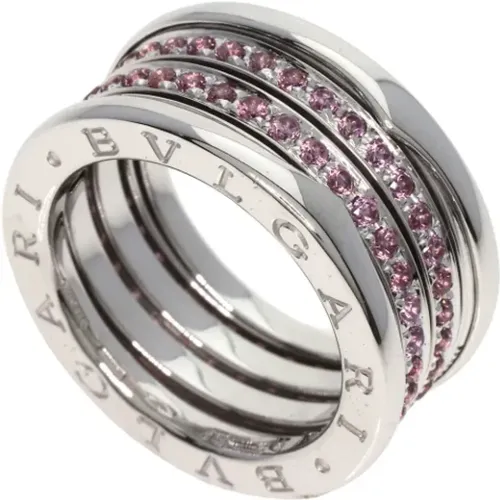 Pre-owned Jewellery, female, , Size: ONE SIZE Pre-owned White Gold rings - Bvlgari Vintage - Modalova