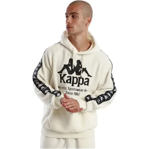 Hoodies, male, , Size: XL Hooded Sweatshirt - Kappa - Modalova