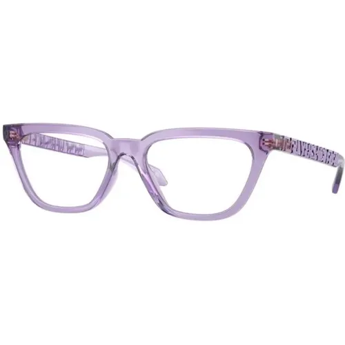 Violette Rahmen Sonnenbrille - Versace - Modalova