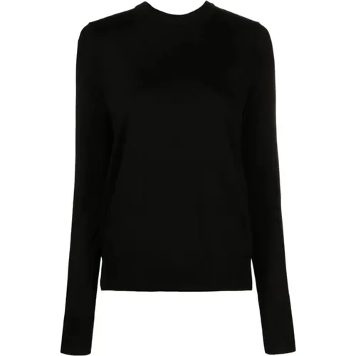Emma asymmetric rear-slit wool jumper , female, Sizes: M, L - Zadig & Voltaire - Modalova
