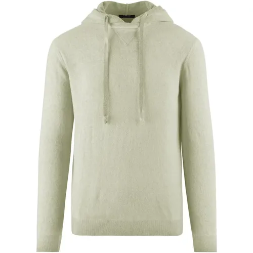 Hooded Wool Sweater , male, Sizes: L, S, XL - BomBoogie - Modalova