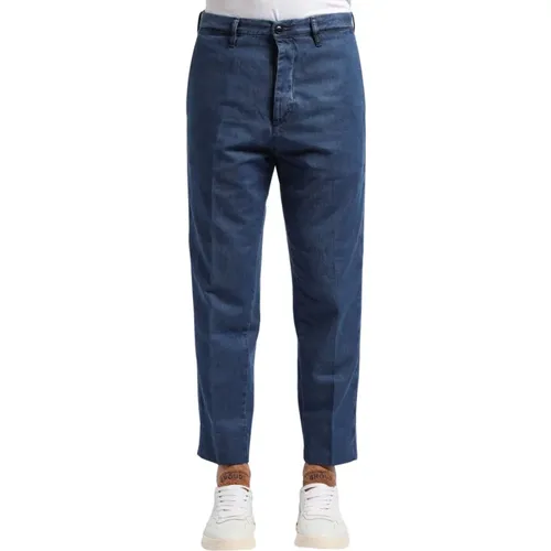 Straight Jeans, male, , Size: W30 Regular pants with Tasconi - Haikure - Modalova